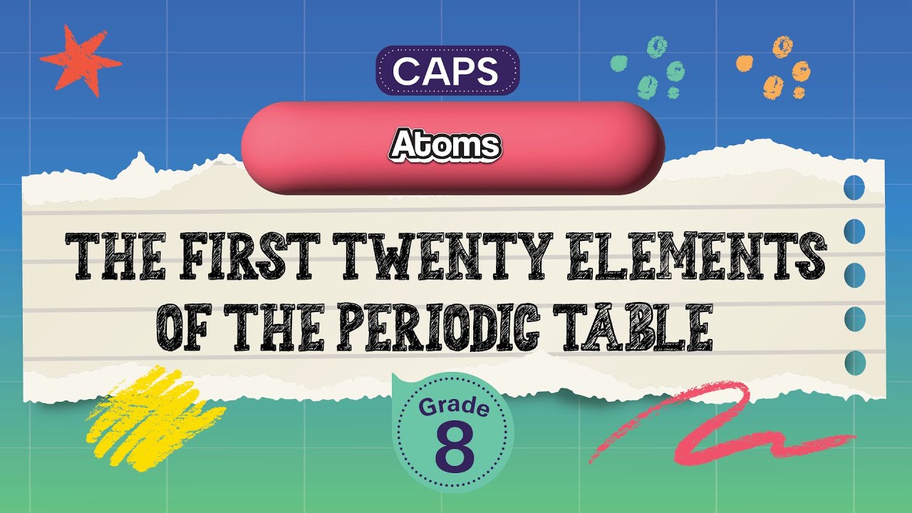 [GRADE 8] The first twenty elements of the Periodic Table