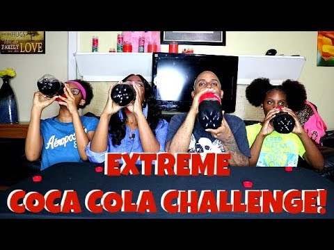EXTREME COCA COLA CHALLENGE! FAMILY EDITION! ⚠⚠⚠