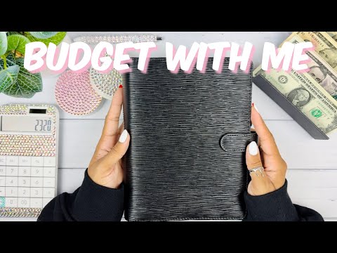 MY FIRST OF MANY BUDGET WITH ME $2,300+ | THE AESTHETIC DOLLAR | CASH ENVELOPES | A5 CASH BINDERS
