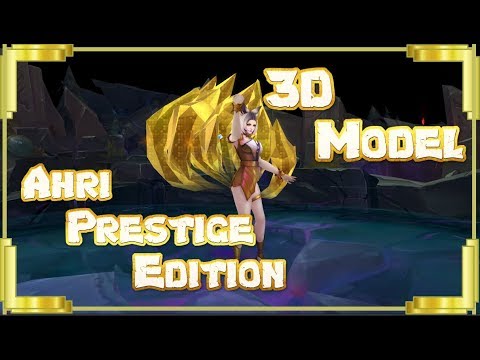 K/DA Ahri Prestige Edition 3D Model - Spotlight