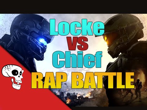 Master Chief vs. Locke RAP BATTLE by JT Music and Teamheadkick - A Halo 5 Rap