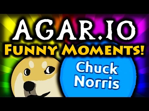 Epic Chuck Norris in AGARIO? - AGAR.IO Funny Moments! (Funtage) Video