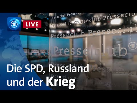 Presseclub: Die SPD, Russland und der Krieg: Wohin führt Scholz?