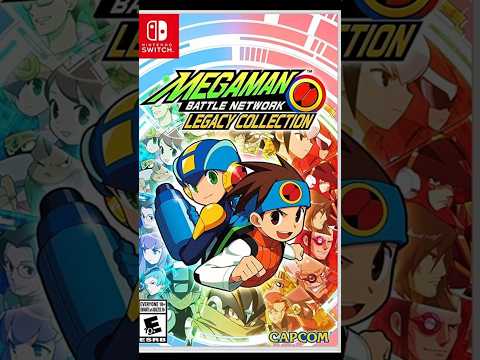 Mega Man Battle Network Legacy Collection 60 Second Review #shorts