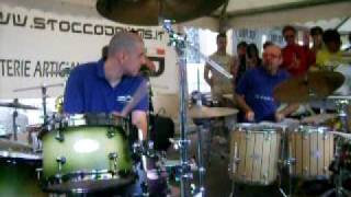 Drum Duet ( a moment of fun ) with Davide Ferrante.