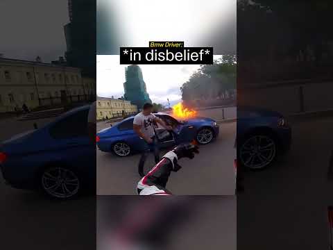 Bystander Saves His New Bmw