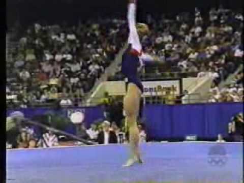 alyssa beckerman 1999 international team championships floor exercise