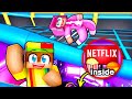 I Built a SECRET ROOM in a TRAMPOLINE PARK!