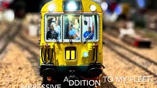 Revolution Trains 00 gauge inspection saloon in NSE livery.