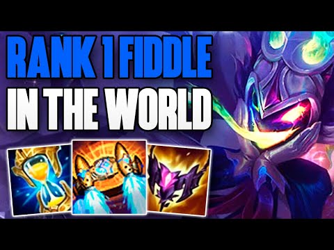 BEST FIDDLESTICKS IN THE WORLD 1V9 WITH OP BUFFED FIDDLE! | CHALLENGER FIDDLESTICKS JUNGLE | 12.13