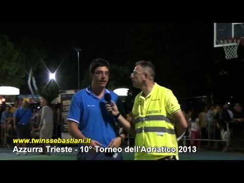 10° Torneo dell' Adriatico - Porto Sant'Elpidio (FM) 20/07/2013 - Intervista Azzurra Trieste