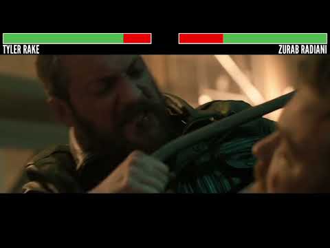 Tyler vs. Zurab with HEALTHBARS [Part 1] | Final Fight | HD | Extraction 2 (2023)