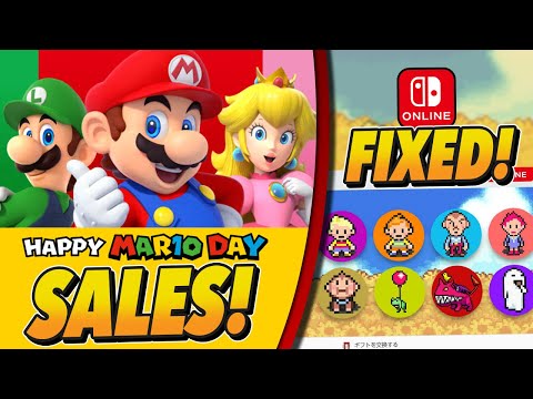 Up to $20 Off BIG Games for Mar10 Day! + Nintendo Fixed Mother 3 NSO Icon Glitch!