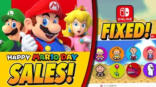 Up to $20 Off BIG Games for Mar10 Day! + Nintendo Fixed Mother 3 NSO Icon Glitch!