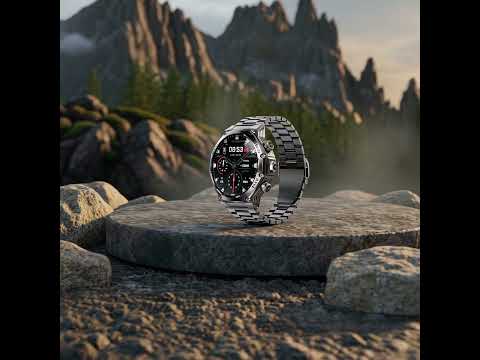 Smartwatch Microwear AK82 - Silver Steel Smartwatch Microwear AK82 - Silver Steel