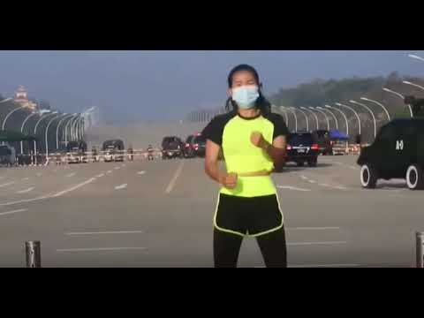 Myanmar fitness instructor accidentally captures coup unfolding with sound