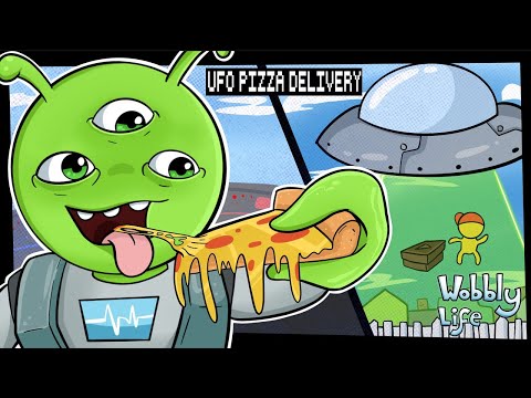 🍕 WOBBLE PIZZA 🍕 - Delivering to your 🛸 UFO 🛸
