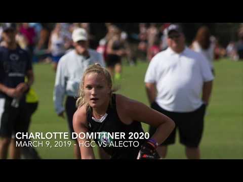 Charlotte Domittner: March 9, 2019. HGC vs Alecto