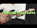 Pantera Style Riffs