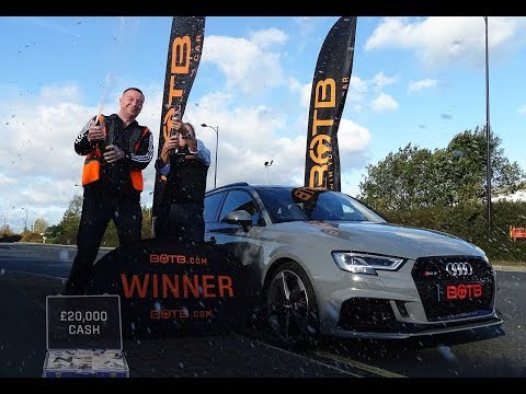Winner! Week 41 2017 - Robert Parkinson Audi RS3 plus £20,000 cash! (Oct 9th - 15th 2017)