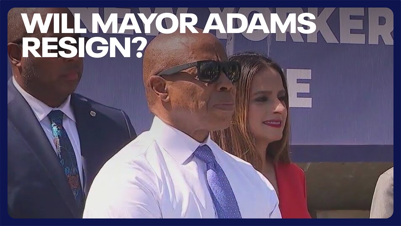 Will Mayor Eric Adams resign?