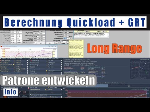 Part 1 Cartridge development Calculation with GRT + Quickload German