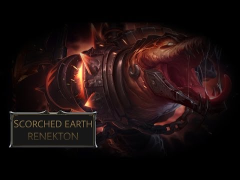 Scorched Earth Renekton Skin Spotlight