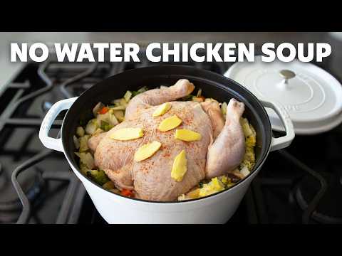 No Water Chicken Soup! Can You Really Make Chicken Soup Without Water?
