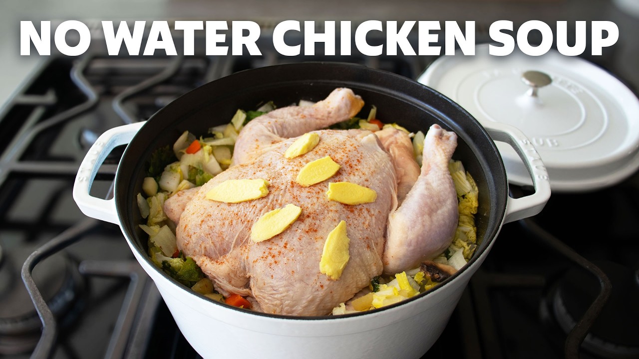 No Water Chicken Soup! Can You Really Make Chicken Soup Without Water?