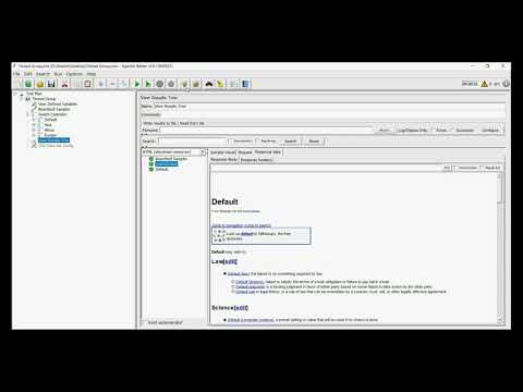 Switch Controller in Jmeter