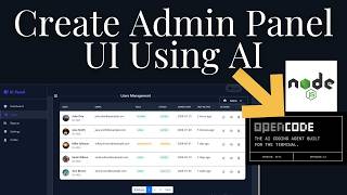 Create a Stunning Admin Panel UI Using AI (No Design Skills Needed!)