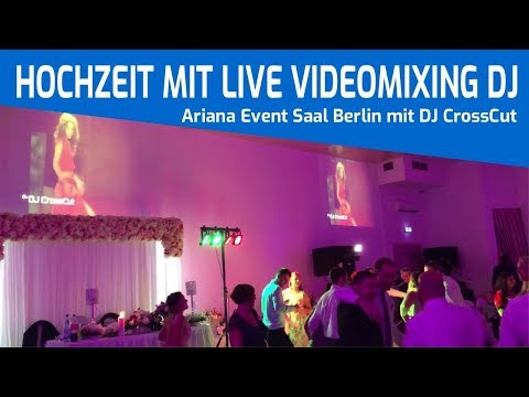 Hochhzeit DJ Berlin mit Live Videomixing DJ VDJ