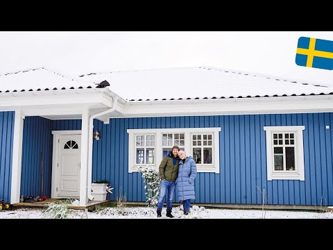 ➤ Wir haben uns ein echtes SCHWEDENHAUS 🇸🇪 gebaut. So sieht es 1 Jahr nach dem Einzug aus ✨