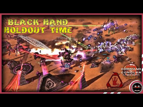 Kane's Wrath Unofficial Patch Big Bang Mod / 2v4 Black Hand vs Traveler-59 / Brutal Ai Steamroller