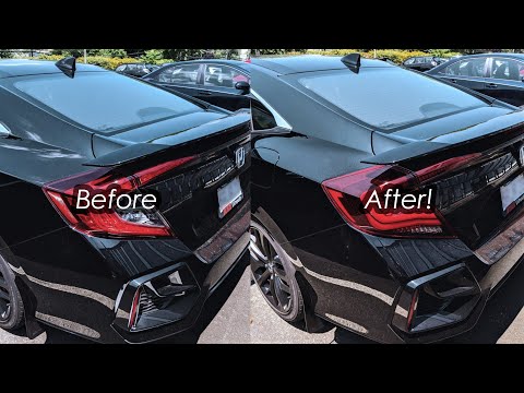 Hi Rev Sports V3 Tail Lights Install (10th Gen Honda Civic Sedan)
