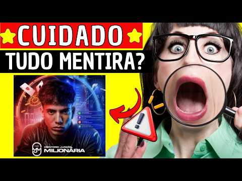 MENTORIA JUNÇÃO MILIONARIA 🚨(CUIDADO)🚨 MENTORIA JUNÇÃO MILIONARIA FUNCIONA? VALE A PENA MESMO?