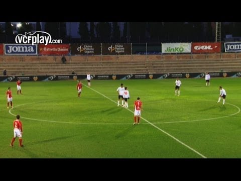 Valencia CF: Resumen del VCF Mestalla 0 - Lleida Esportiu 0