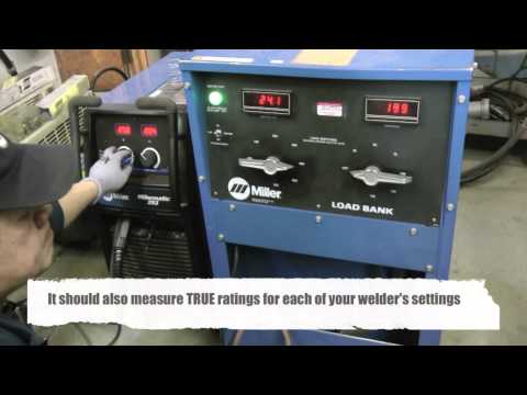 Mig miller welding machine calibrations
