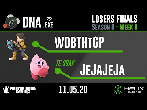 DNA.EXE S8:W6 - WDBTHtGP (Mii Brawler, Mii Gunner) Vs. TE | SOAP | JeJaJeJa (Kirby) - Losers Finals