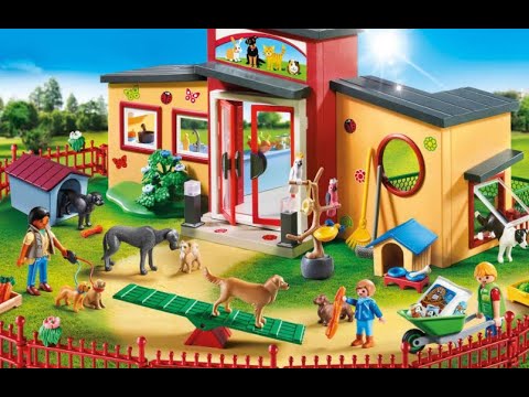 Playmobil 9275 Tiny Paws Pet Hotel (BUILDING the Hotel!)