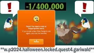 A Frightful Club Penguin Quest!