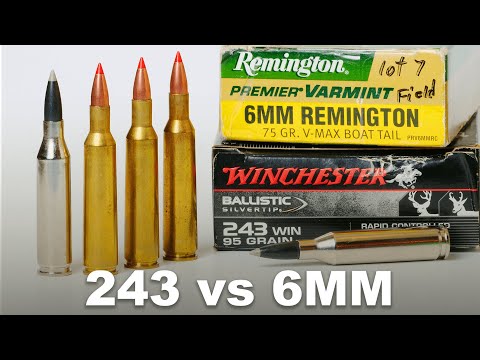 How Did 243 Win. Bury 6mm Rem?