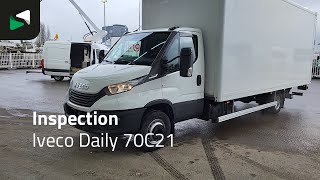 Camion fourgon IVECO Daily 70C18 3.0L 1000KG Laadklep Automaat Luchtvering Dubbelluch | Image 4 - Autoline