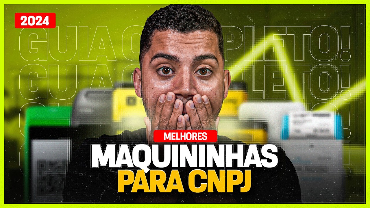 Qual a MELHOR máquina de CARTÃO para seu CNPJ? [Comparativo Completo]