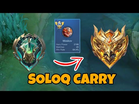 HOW TO WIN EVERY MATCH WITH MOSKOV IN SEASON 38🎯| MOBILE LEGEND BANG BANG | MOSGOD🔥
