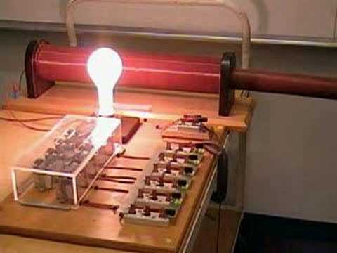 MIT Physics Demo -- Resonant RLC Circuit
