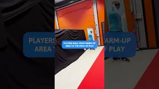Denmark Open Players Walk #shorts