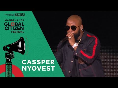 Cassper Nyovest Performs “Tito Mboweni” | Global Citizen Festival: Mandela 100