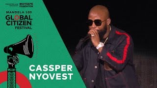 Cassper Nyovest Performs “Tito Mboweni” | Global Citizen Festival: Mandela 100