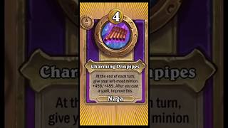 My Panpipe Is Huge Smirk #hearthstone #hearthstonebattlegrounds